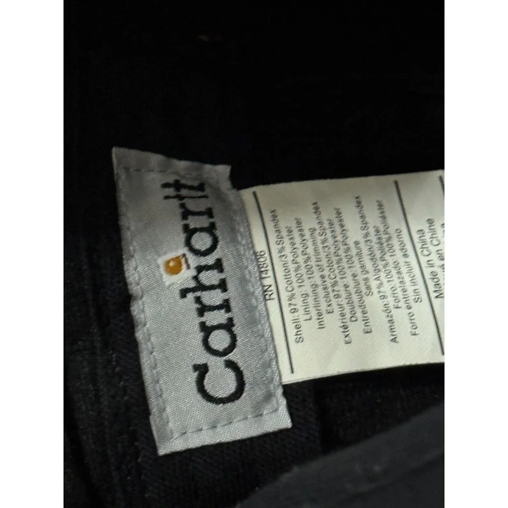 Carhartt Gilliam Cap Men's One Size Brown Cotton Embroidered Logo Ear Flaps Hat